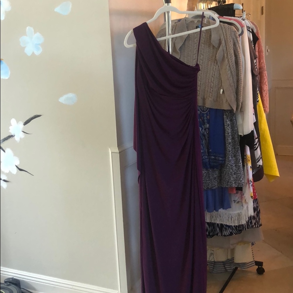 Ralph Lauren purple gown — new with tags!